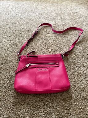 Dana Buchman Vibrant Fuchsia Crossbody Bag